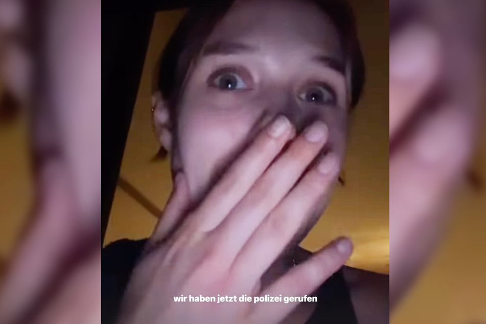Die 24-Jährige veröffentlichte mehrere Instagram-Storys, in denen die von einer für sie schrecklichen Erfahrung berichtete - sie war den Tränen nahe.