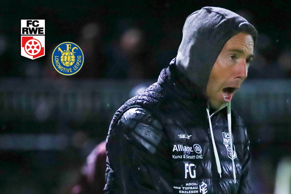 Wütender Erfurt-Coach fühlt sich nach Pleite gegen Lok Leipzig benachteiligt