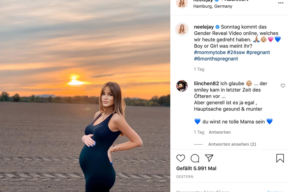 Es ist nicht alles, wie es scheint. Neele (24) auf Instagram.