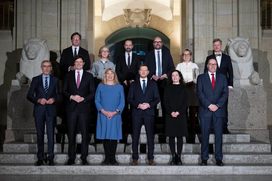 Sachsens Minderheitsregierung ist im Landtag auf Stimmen anderer Parteien angewiesen, um Gesetzesvorhaben umsetzen zu können.