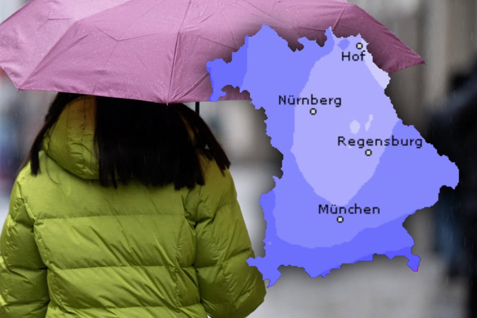 Leider kein Aprilscherz! So wird das Wetter in Bayern zum Start der Woche
