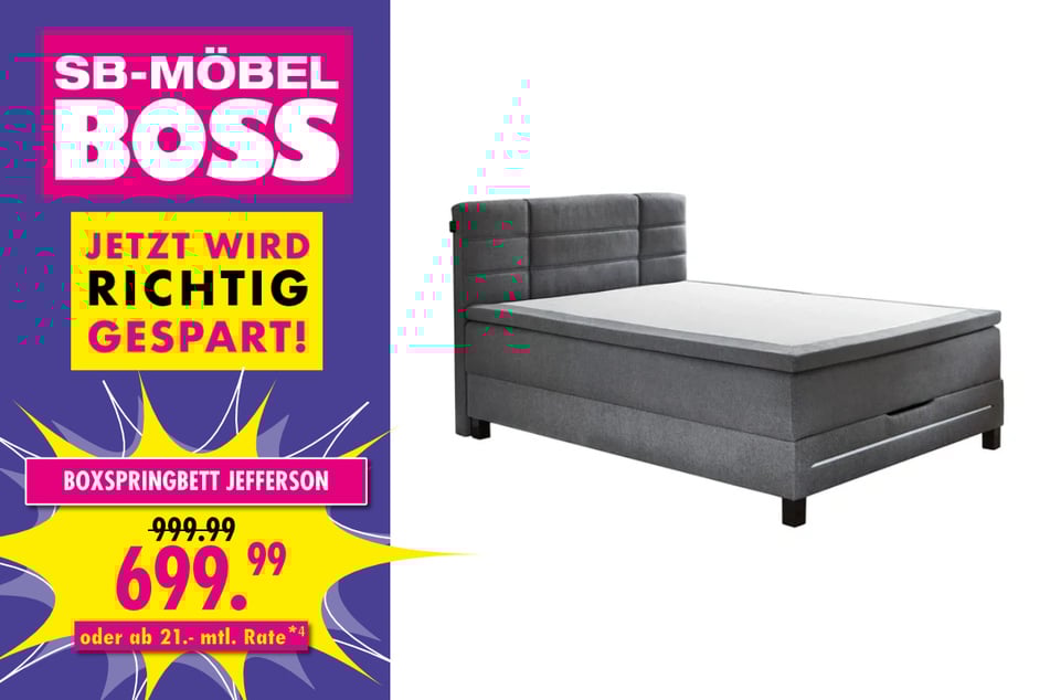 Boxspringbett Jefferson