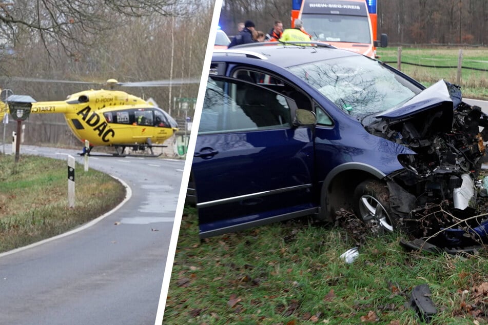 Tödlicher Unfall auf Kreisstraße: Auto prallt frontal gegen Baum