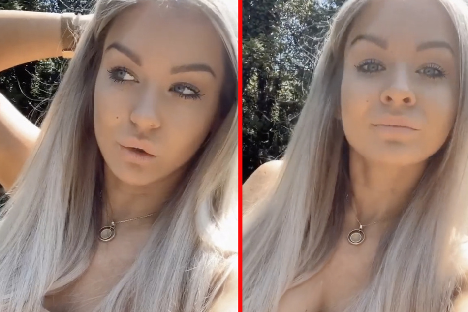 Von Instagram hält sich die 25-Jährige am Vatertag lieber fern.