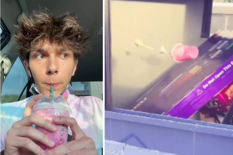 Nach einem Schluck landete der Einhorn-Frappuccino bei vielen Influencern bereits im Müll.