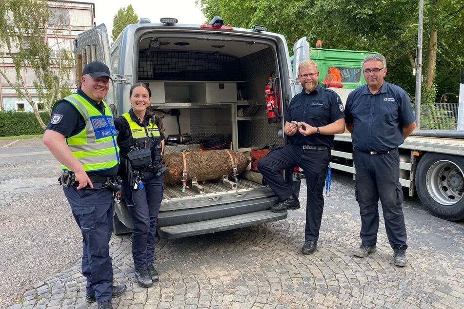 Der Blindgänger konnte am Dienstagabend erfolgreich entschärft werden.
