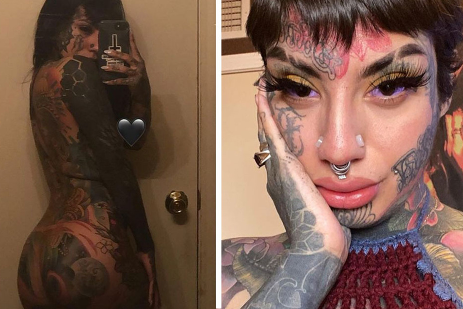 Texas tattoo addict faces blindness to pursue her biggest passion