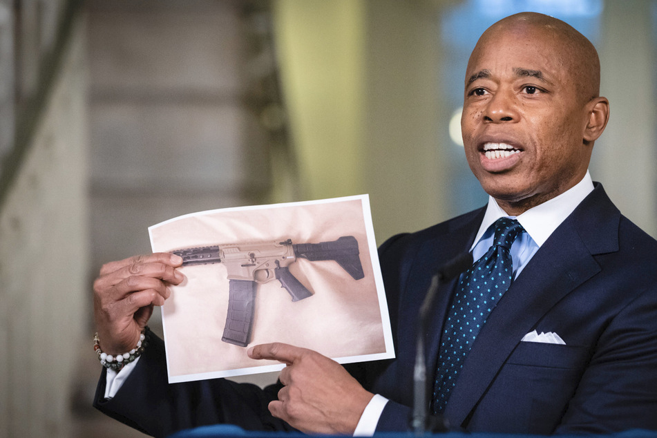 New York City Mayor Eric Adams unveils plan to tackle gun violence