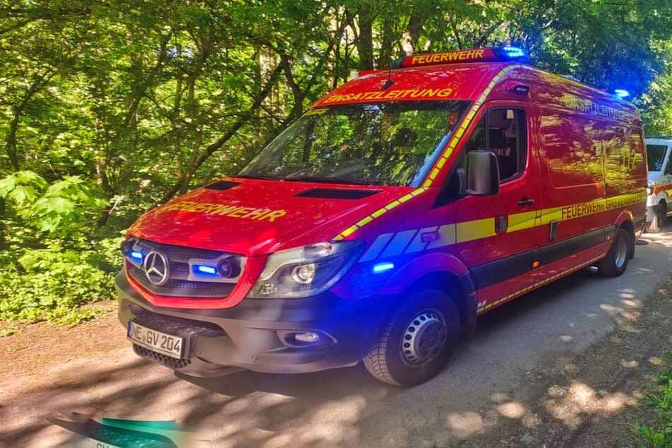 Polizei und Feuerwehr waren vor Ort.