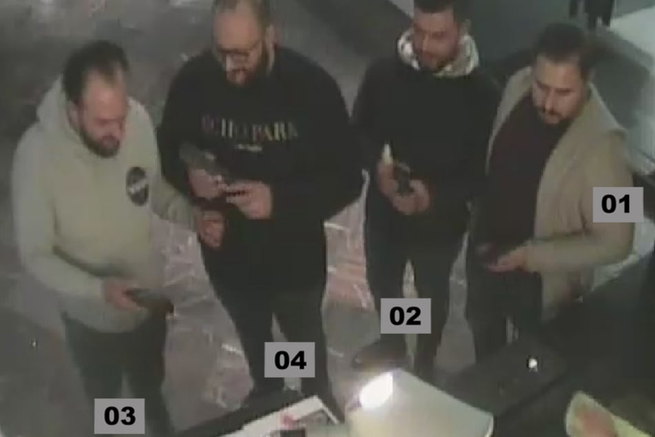 Diese vier Männer sollen den Juwelenraub vorbereitet haben.