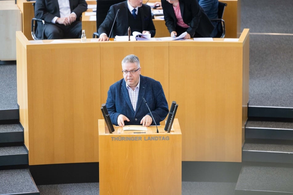 Der Thüringer BSW-Abgeordnete Dirk Hoffmeister.