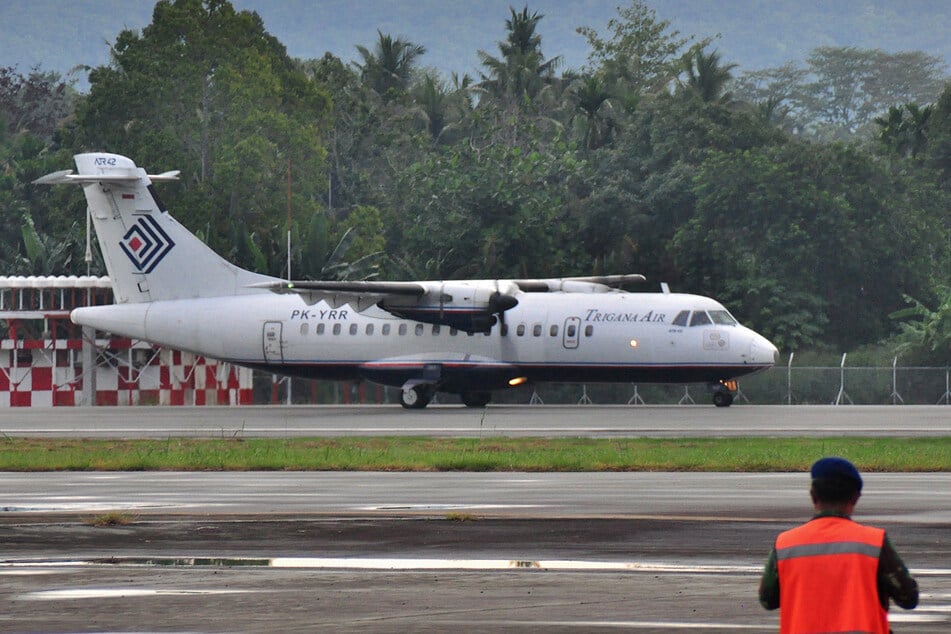 Eine ATR-42 der Trigana Air wie diese war in den Zwischenfall verwickelt. (Symbolbild)