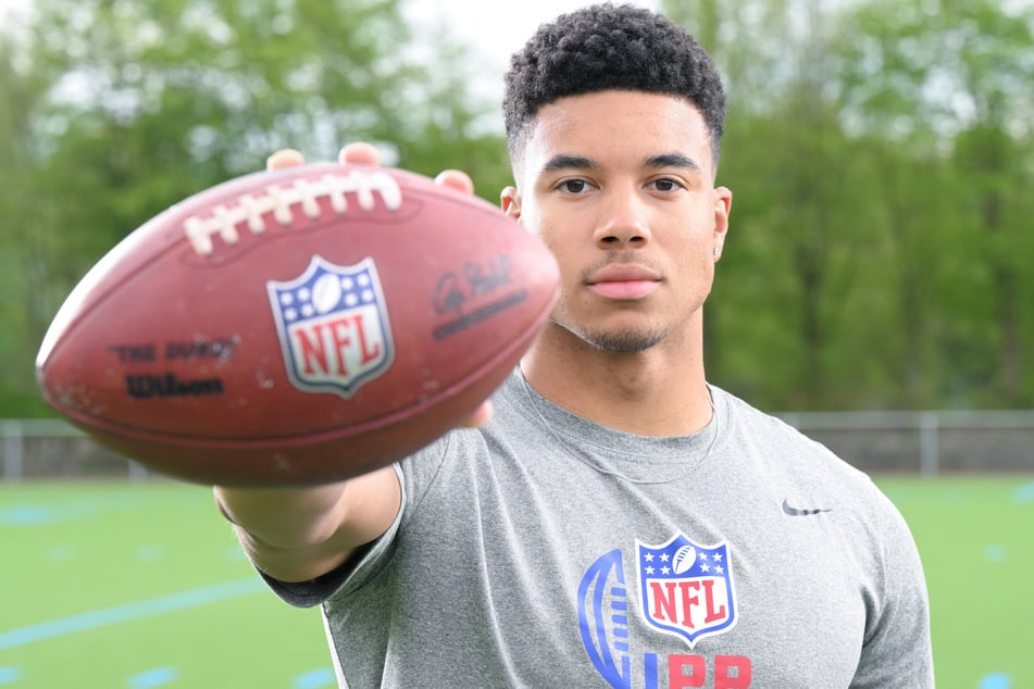 RTL/Sky-NFL-Experte Marcel Dabo (26) hofft, dass die Erwartungen an den Kölner nicht zu hoch sind. (Archivfoto)