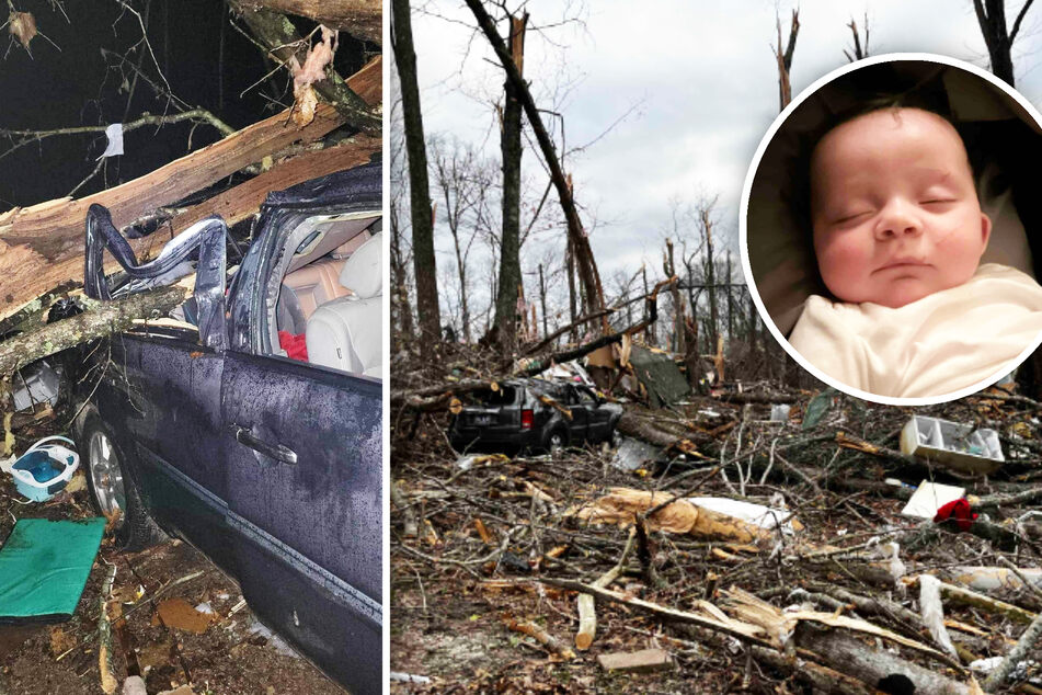 Baby von Tornado mitgerissen! Nach dem Sturm macht die Mutter einen atemberaubenden Fund
