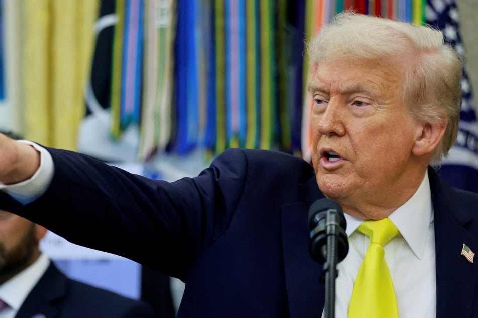 President Donald Trump made a new threat against Hamas on Thursday amid a fragile ceasefire in Gaza.