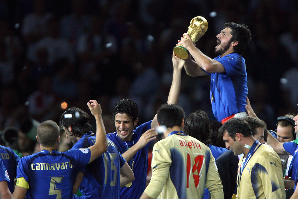 2006 wurde Gennaro "Rino" Gattuso (46) Weltmeister mit der italienischen Nationalmannschaft.