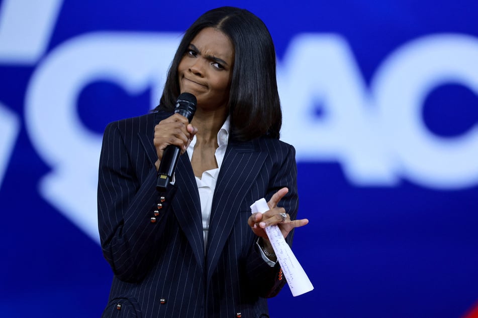 Candace Owens speaks during the Conservative Political Action Conference in Orlando, Florida, on February 25, 2022.