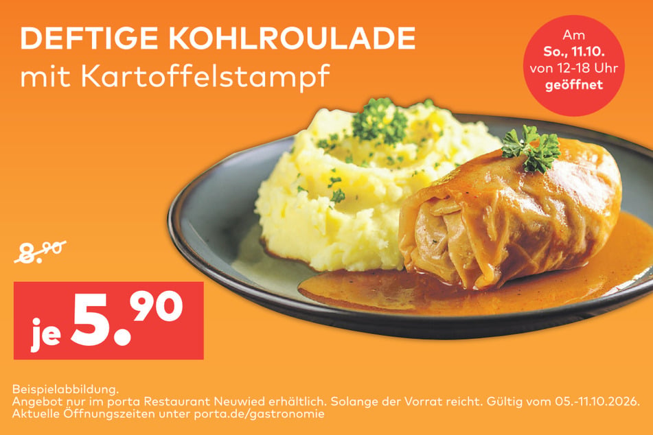 Hier klicken und den Coupon fürs Gericht herunterladen.