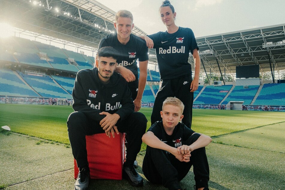 Die vier Leipziger "RBLZ": Richard Hormes, Lena Güldenpfennig, Umut Gültekin und Anders Vejrgang.