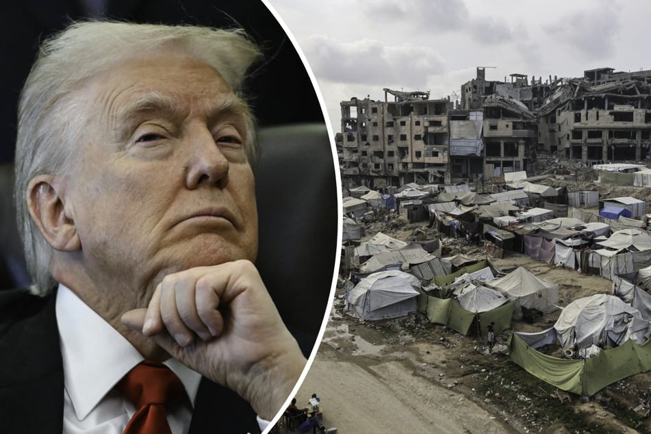 President Donald Trump has said he expects a multinational force to be on the ground in Gaza "very soon."