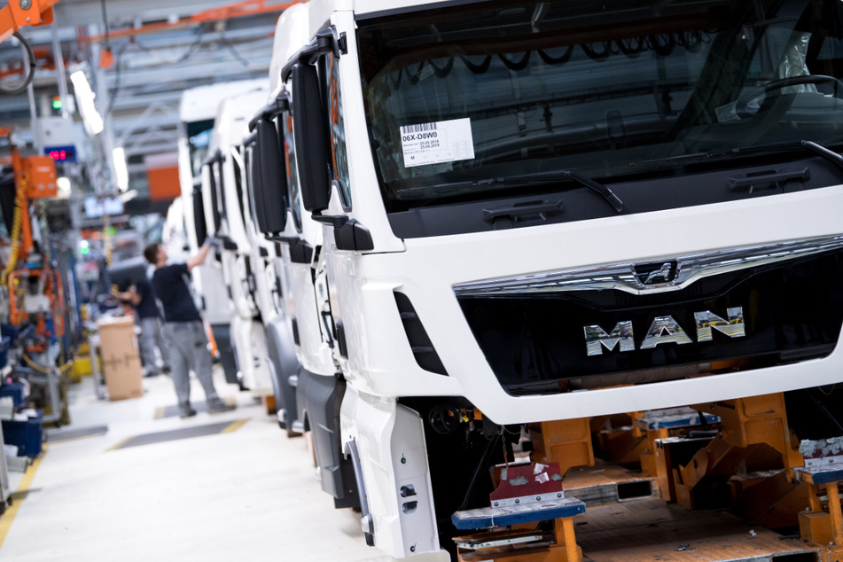 Der Lastwagenbauer MAN gehört zur VW-Lkw-Tochter Traton.