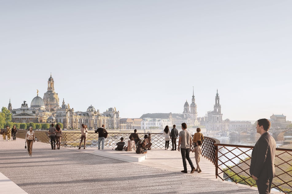 Zusätzliche Stadtbalkone sollen als Aussichtspunkte dienen.