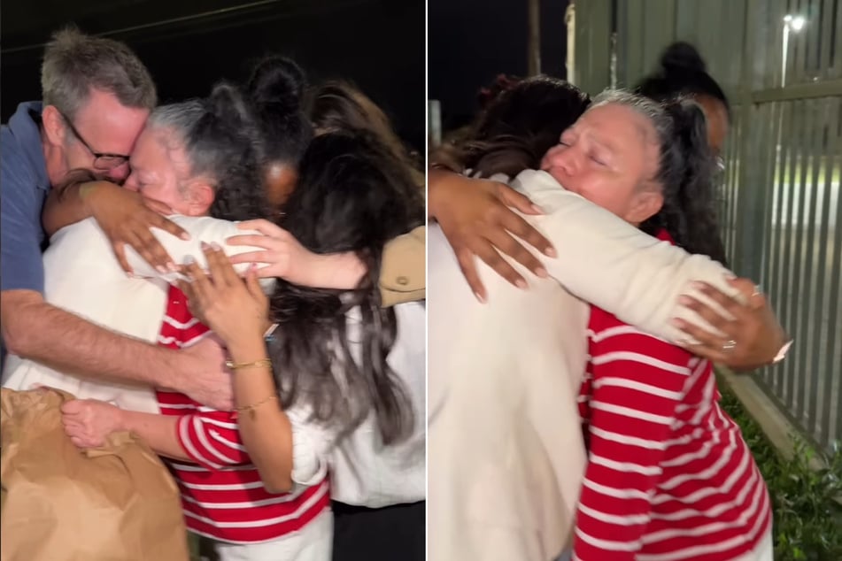 Carmen Mejia has been freed after she was exonerated over the death of a 10-month-old boy in her care.