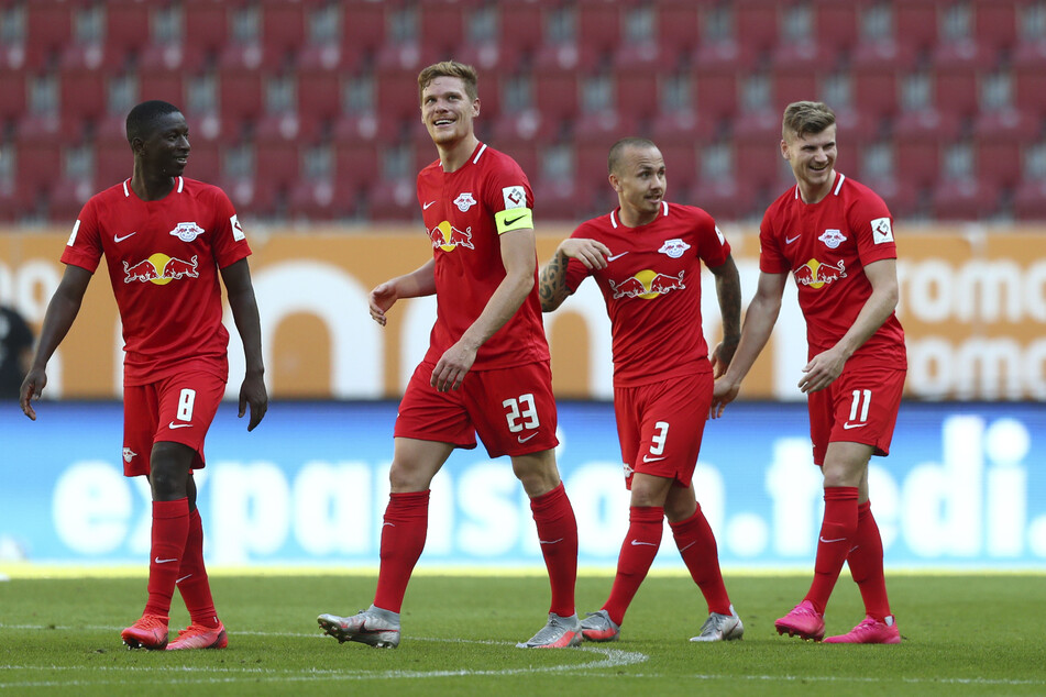 Die Tore 94 und 95 machten Timo Werner (r.) zum Leipziger Rekordtorschützen.