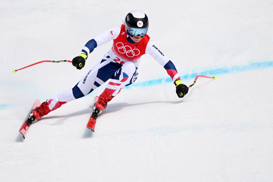 Tereza Nova im Februar 2022 bei den Olympischen Winterspielen in Peking. (Archivbild)