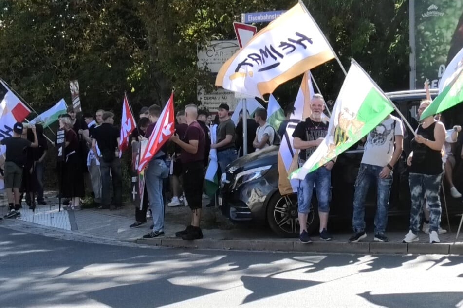 Mit in der Spitze 90 Personen fand am Samstag eine Gegenversammlung zum CSD statt.