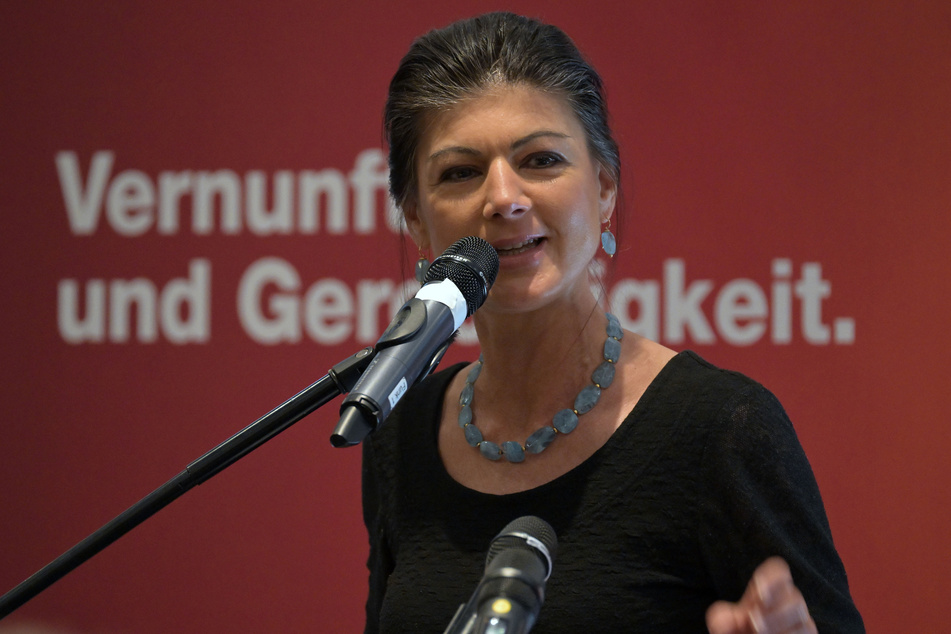 Der BSW-Landesverband setzt im Wahlkampf massiv auf die Parteigründerin Sahra Wagenknecht (55) - obwohl diese bei der Landtagswahl gar nicht zur Wahl steht. (Archivbild)