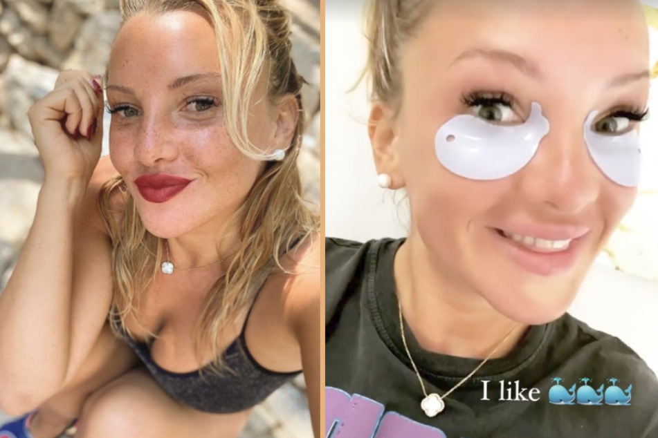 Evelyn Burdecki (32) ist süchtig - und zwar nach Augenpads. Das verriet die 32-jährige TV-Ikone ihren Fans am Wochenende via Instagram.