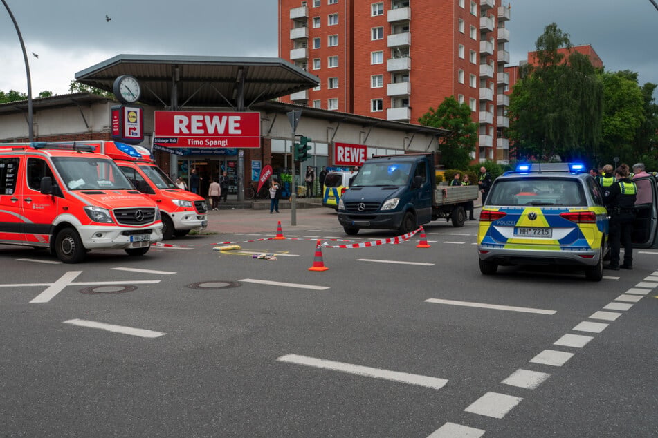 Die Kreuzung am Berliner Platz musste gesperrt werden.