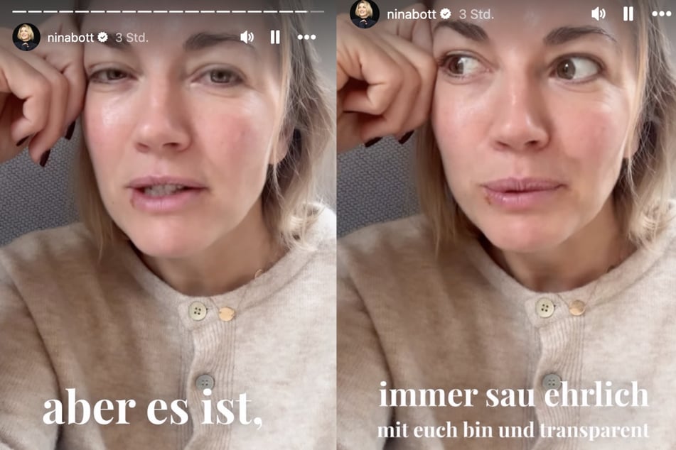 Nina Bott (47) hat ihre Kinder am Mittwoch zu Hause gelassen, weil sie dachte, sie hätten schulfrei ...