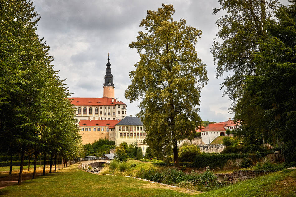 Im Schlosspark Weesenstein findet an diesem Wochenende der "Markt der schönen Dinge" statt.