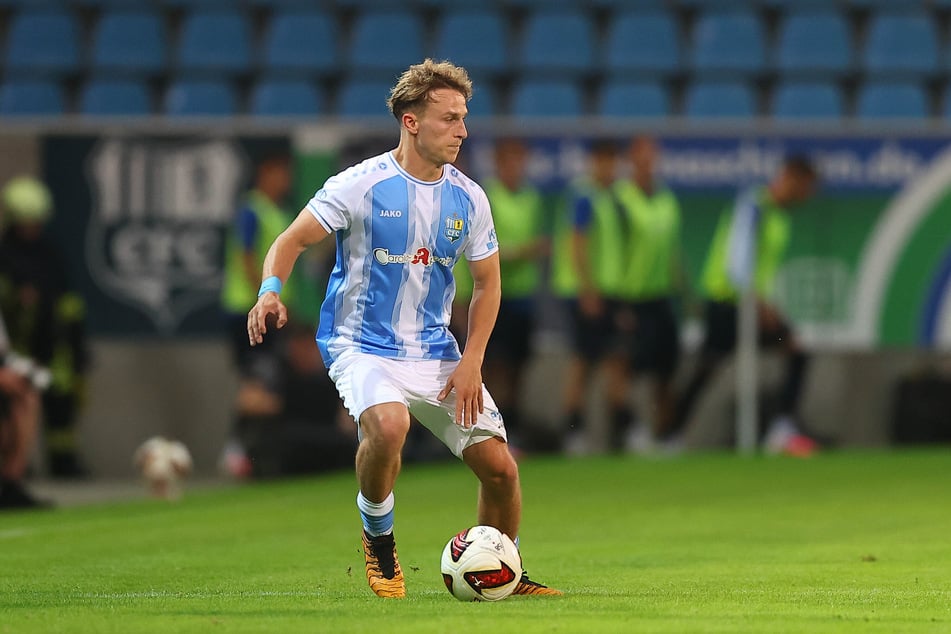Einer der schnellsten im Team der Himmelblauen: Maximilian Fesser.
