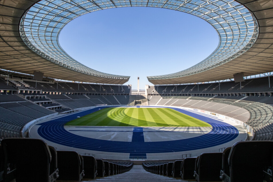Das Berliner Olympiastadion bleibt womöglich auch in der neuen Saison erstmal leer.