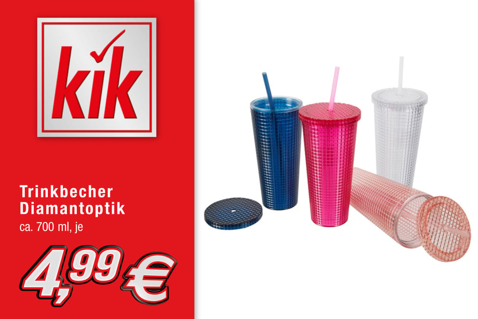 Trinkbecher Diamantoptik