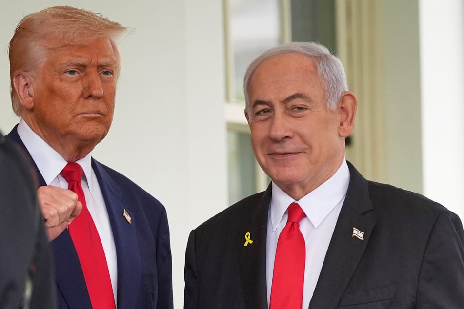 US-Präsident Donald Trump (79, l) und Israels Ministerpräsident Benjamin Netanjahu (75). (Archivbild)
