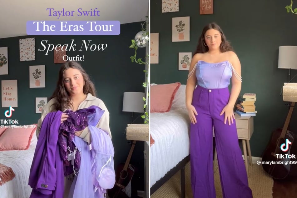 Some Taylor Swift fans have chosen to channel the vibe of one of her albums for their concert outfit.