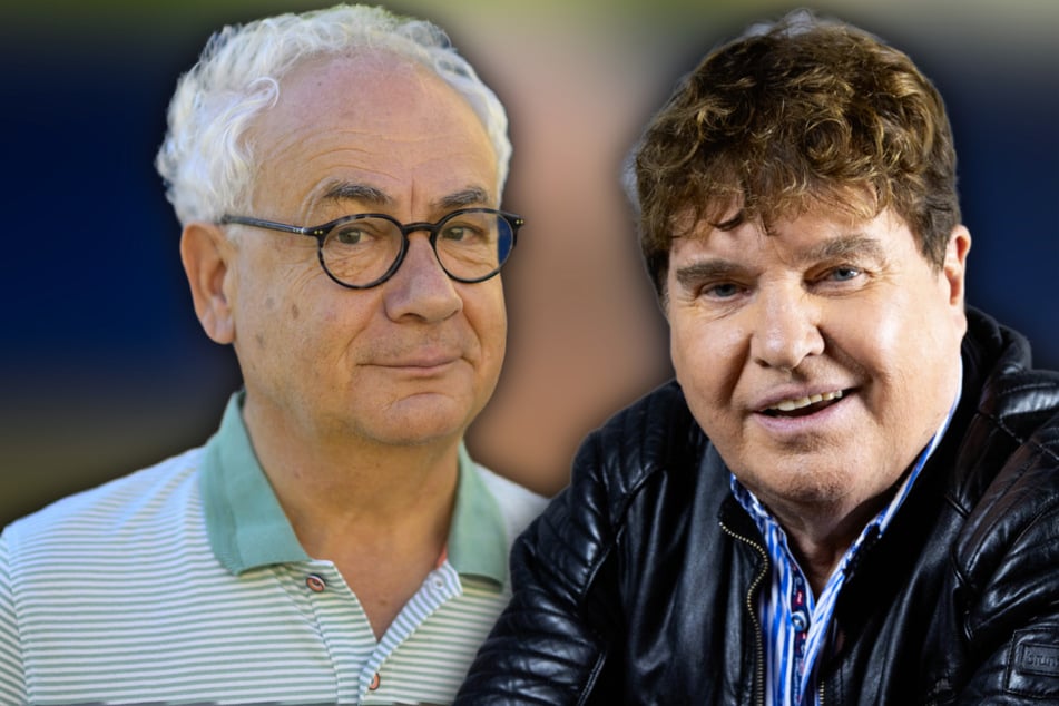 Sonntagabend wird die Leipziger Lachmesse eröffnet. In diesem Jahr mit dabei sind unter anderem Tom Pauls (67, l.) und Frank Schöbel (83).