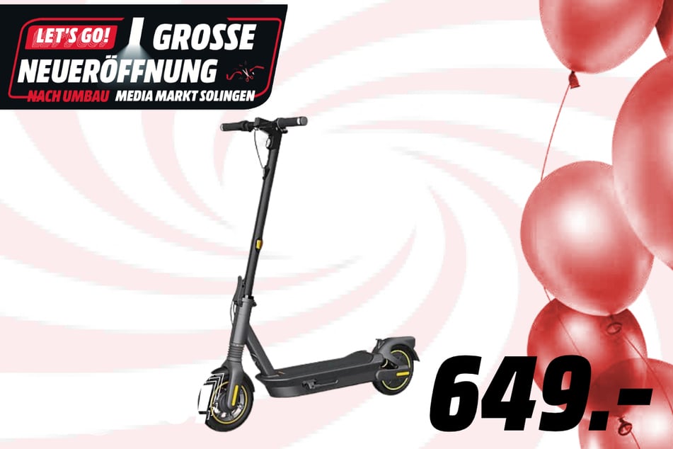 Ninebot-Kickscooter für 649 Euro.