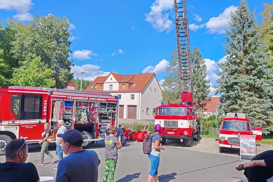 Die Feuerwehr in Kirchberg lud am Samstag zum Tag der offenen Tür.