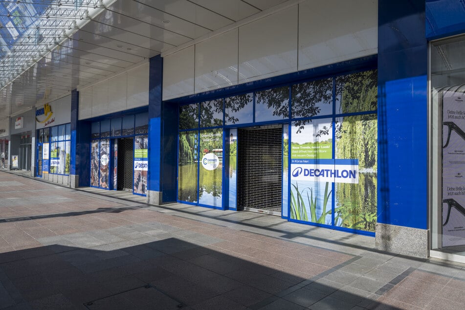 Seit dem Frühjahr wird die Fläche des ehemaligen "Saturn" im Chemnitz Center umgebaut. Im Oktober eröffnet dann Decathlon seine zweite Filiale in Chemnitz.