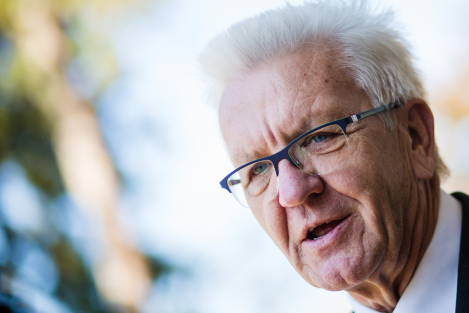 Baden-Württembergs Ministerpräsident Winfried Kretschmann (71, Grüne).