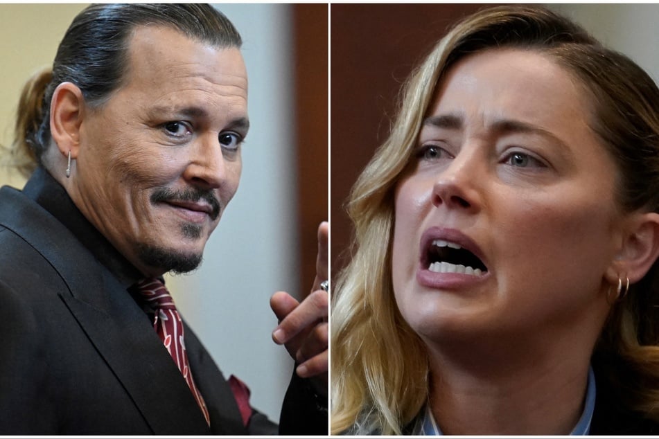 Amber Heard testifies about first slap and cavity search on emotional day