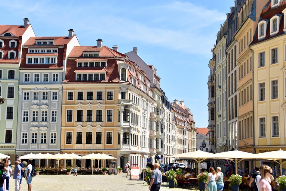 Der Preis pro Quadratmeter für Mietwohnungen in der Dresdner Altstadt ist durchschnittlich am höchsten.