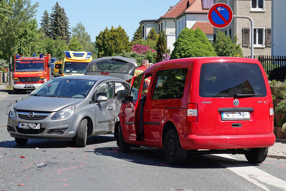 Ein Crash in Dippoldiswalde kostete einem Hund das Leben.