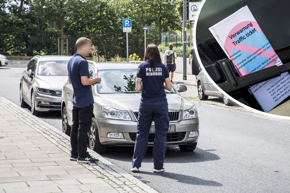 Beim Ahnden von Parkverstößen treffen Parkraumüberwacher oft auf den Unmut einzelner Verkehrsteilnehmer und sind im Gegensatz zu anderen Sachgebieten bisher kaum geschützt. (Archivfoto)