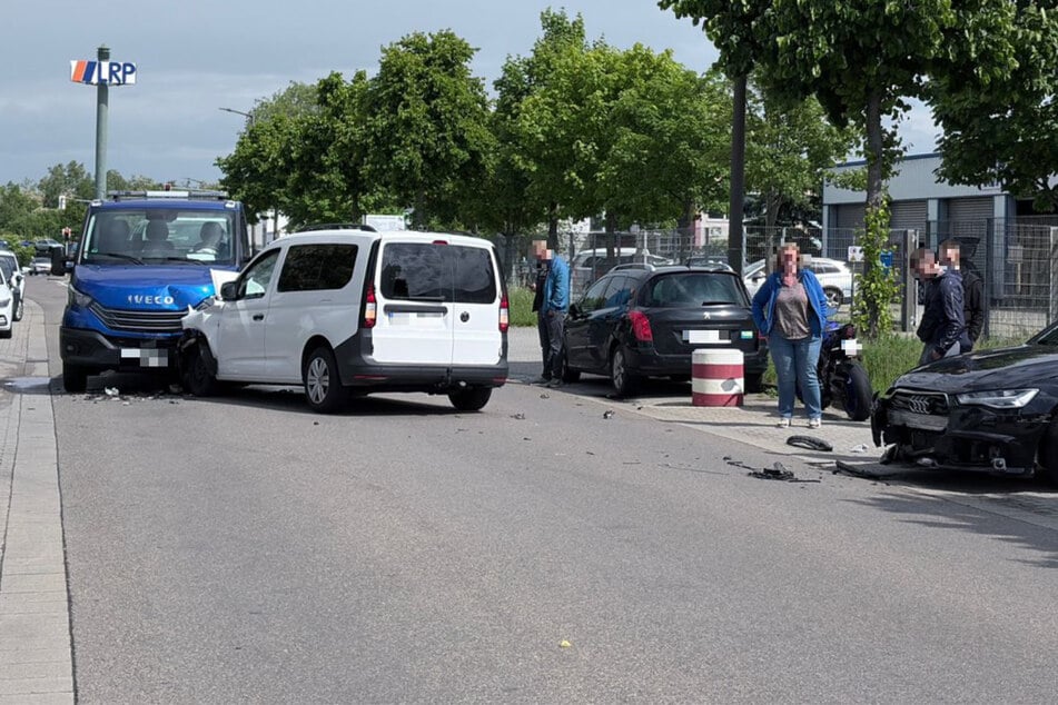 Bei dem Unfall gab es nach ersten Informationen keine Verletzten.